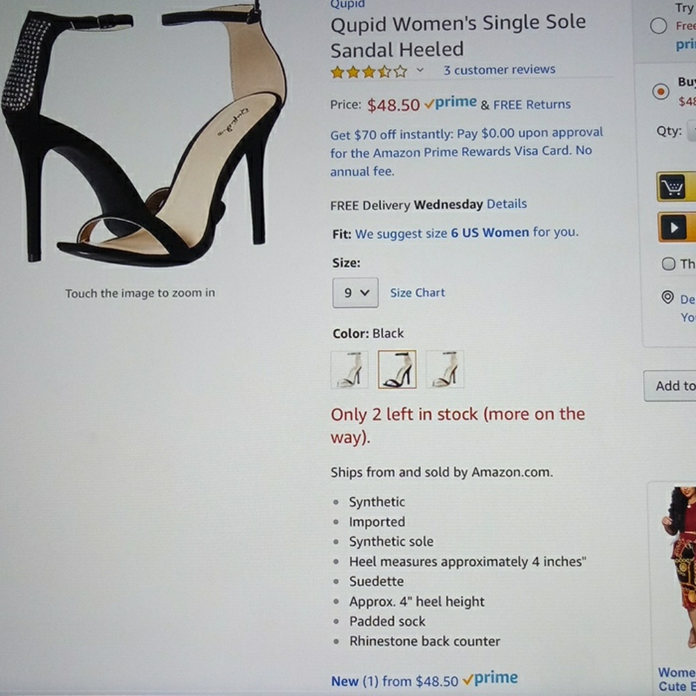 🆕 Sandal Heels - Picture 6 of 6
